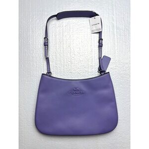 New Coach Penelope Light Violet Smooth Leather Shoulder Bag CP101